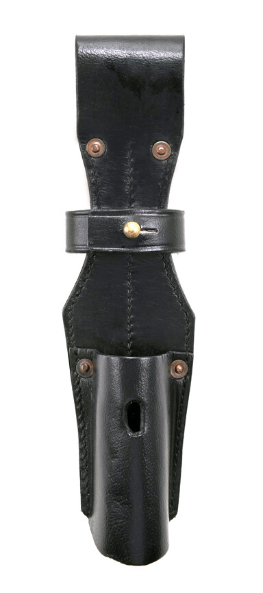 Original WWII Era German K98 Mauser Rifle Leather Bayonet Frog - Reproduction