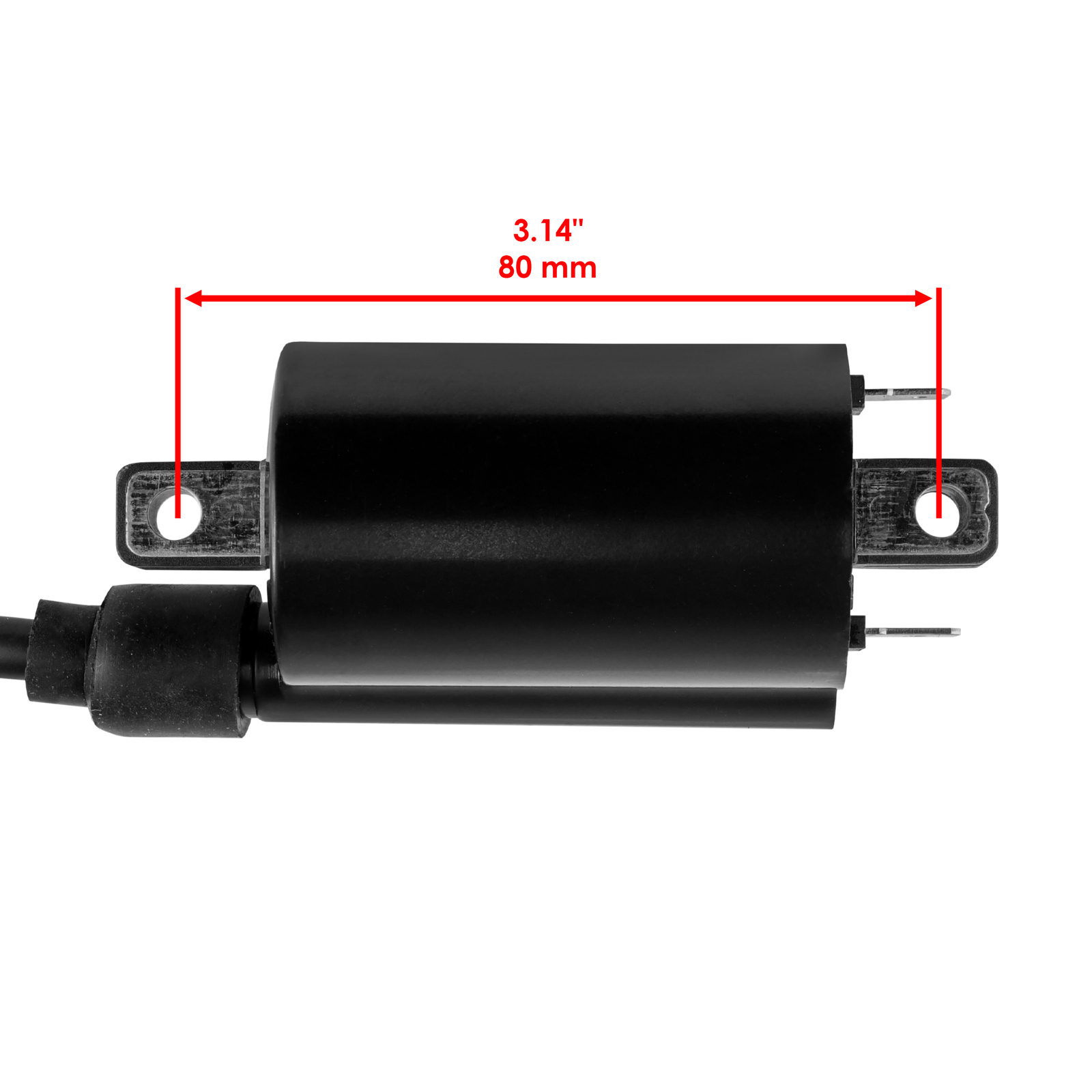 Ignition Coil w/ Spark Plug Boot Cap For Kawasaki Mule 3010 KAF620 2007-2008