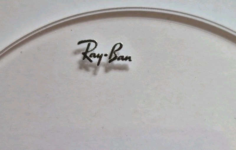 3 Pc. Ray-Ban BLACK Aviator Logo For Glasses High Quality UV DTF Raised Decal