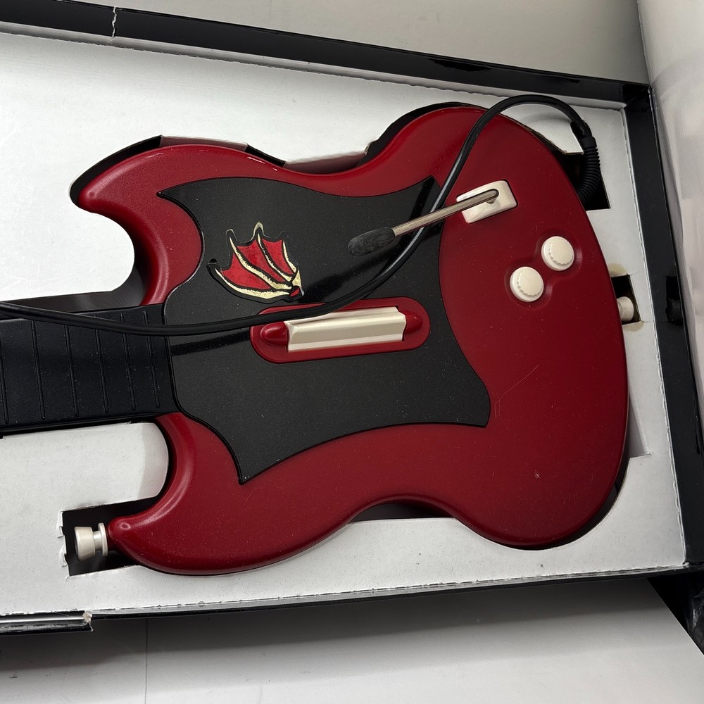 Guitar Hero II 2 PS2 RedOctane SG Controller Bundle (Sony PlayStation 2, 2006)