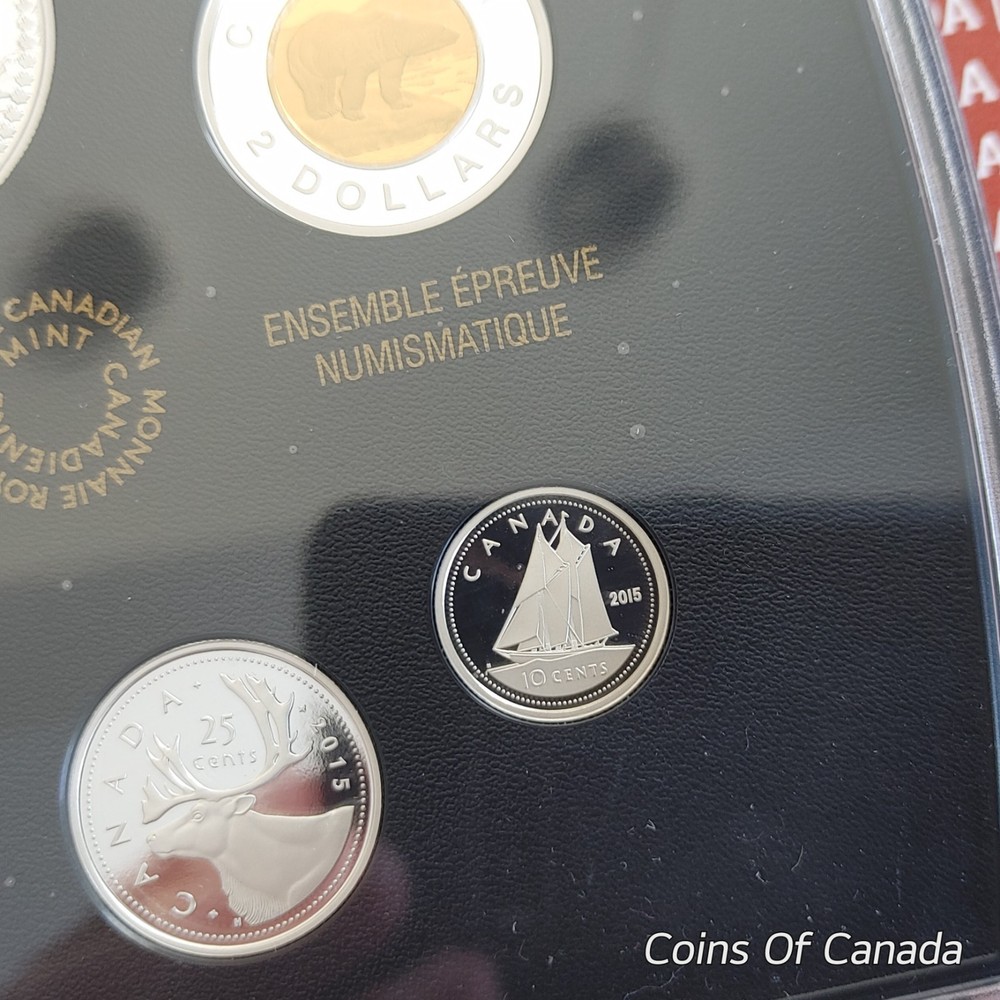 2015 Canada Proof Coin Set - With Special Edition Silver Dollar #coinsofcanada