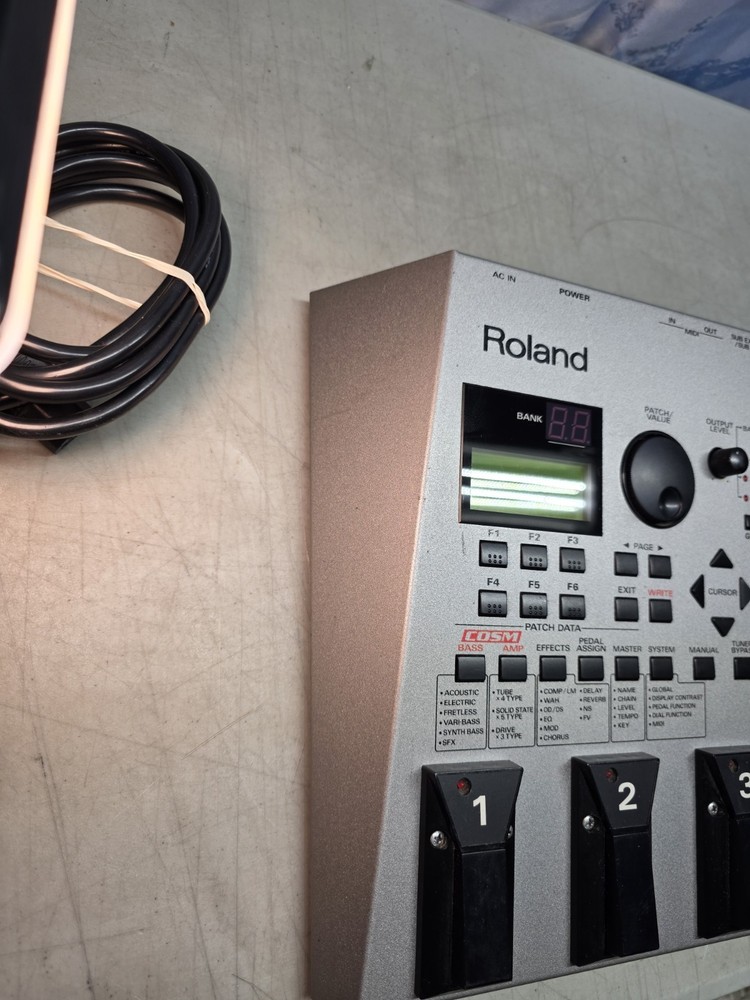 🔥 Roland V-Bass System COSM Modeling Processor - Excellent Condition - Rare