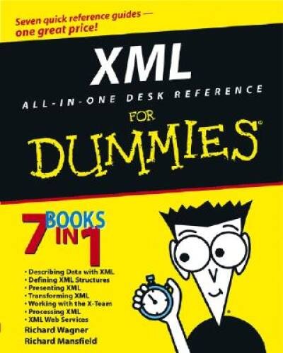 XML All-in-One Desk Reference For Dummies - Paperback - VERY GOOD
