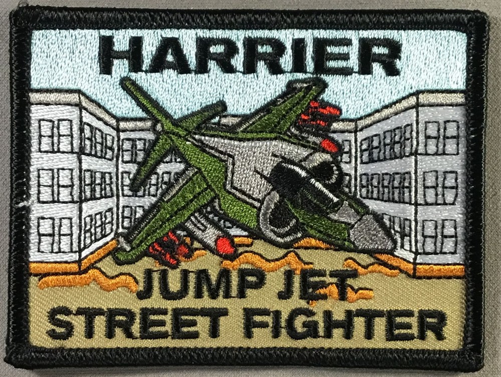 New Version Harrier Jump Jet Street Fighter licensed patch