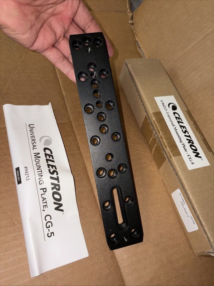Celestron CG-5 Universal Mounting Plate # 94213