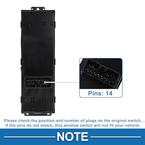 Power Window Switch No.935704X000 Front Left Driver Side Window Control Switch