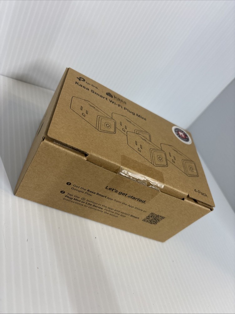 Kasa HS103P4 Smart Plug 4 Pack White (b63)