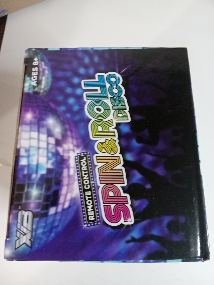 Disco Light Spin and Roll Withremote Control Great For Parties & Sleepovers
