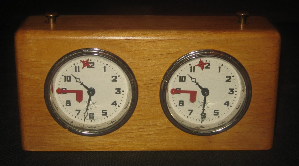 Vintage 1950s Alpha German Chess Clock Timer Model # 507 with Original Box