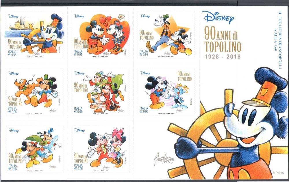 2017 Italy, complete year 52 values + 2 sheets, MNH**