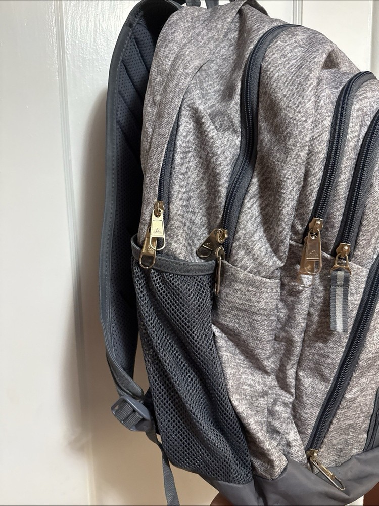 Adidas Backpack Charcoal Load Spring HUGE CAPACITY XL School Bag Pristine