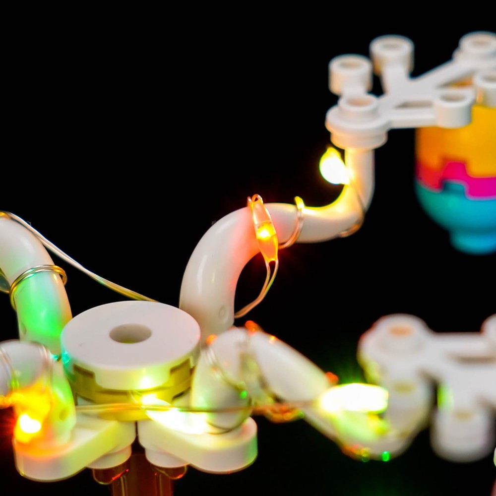 Upgraded Led Light Kit Compatible with Lego Easter Bunny and Chick Egg Hunt B...