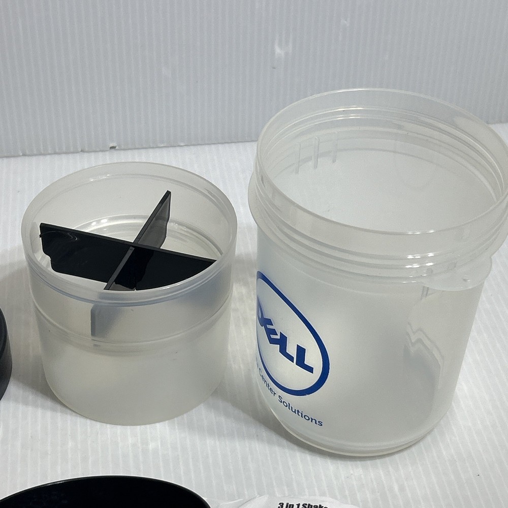 Dell Data Center Solutions Protein Shaker Drinking Cup 3 in 1 Design