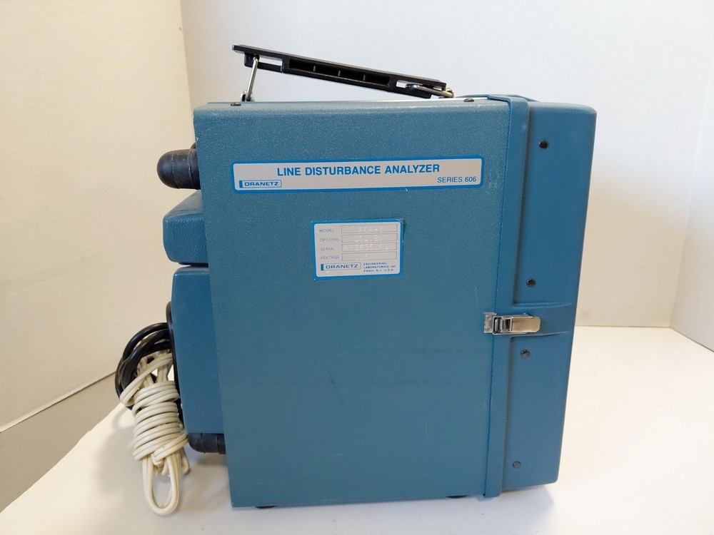 DRANETZ SERIES 606 UNIVERSAL DISTURBANCE ANALYZER With Printer