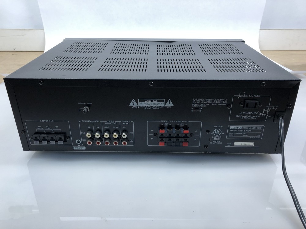 Teac AG-680 FM Stereo Receiver
