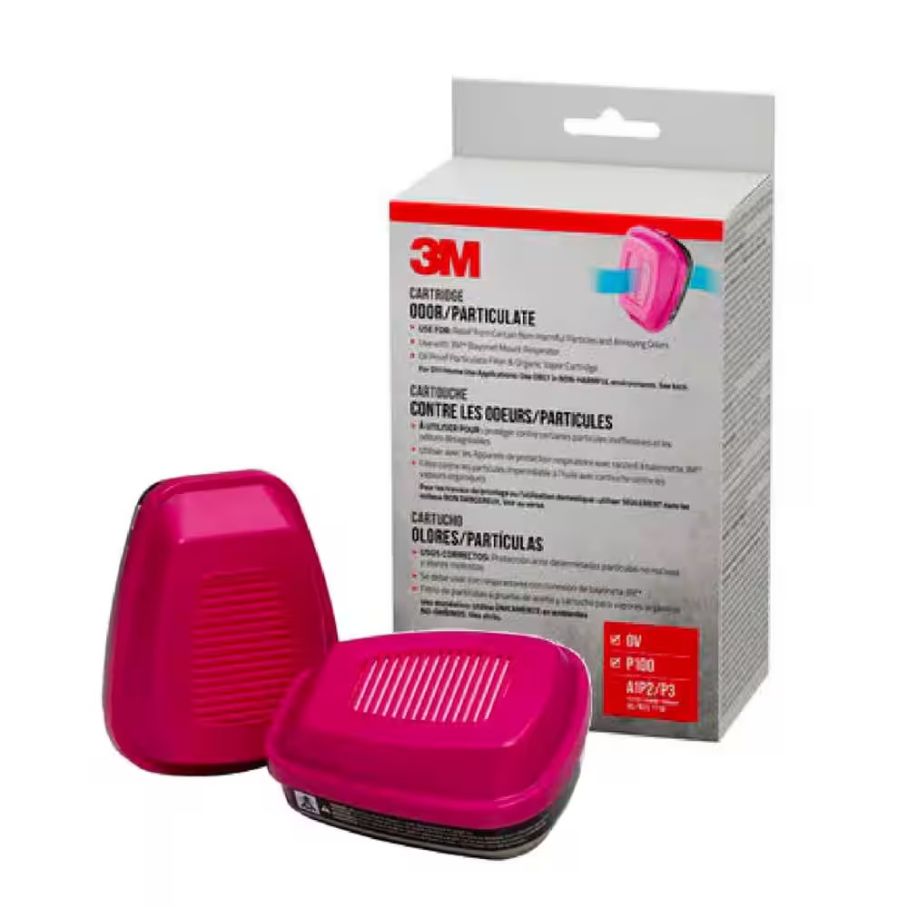 OV P100 Odor/Particulate Cartridge (1-Pair)