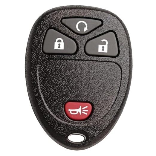 Keyless Entry Remote Control Key Fob Replacement Fits Chevy Four Button