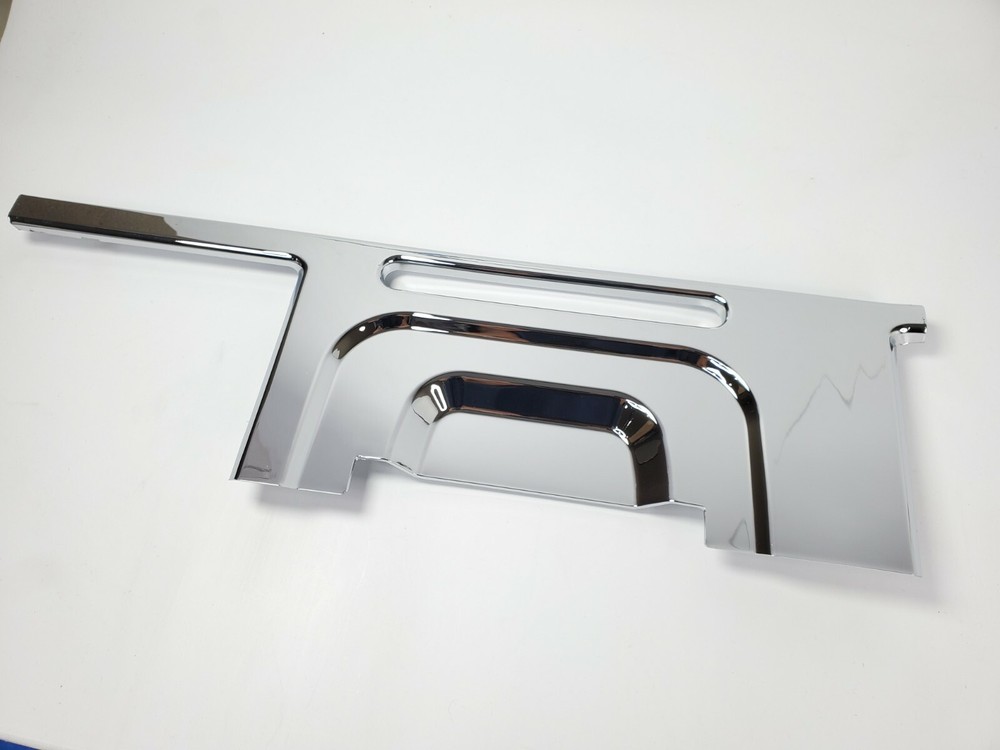 Set Chrome Dash Panel Trim Pieces for 2006+ Peterbilt Console