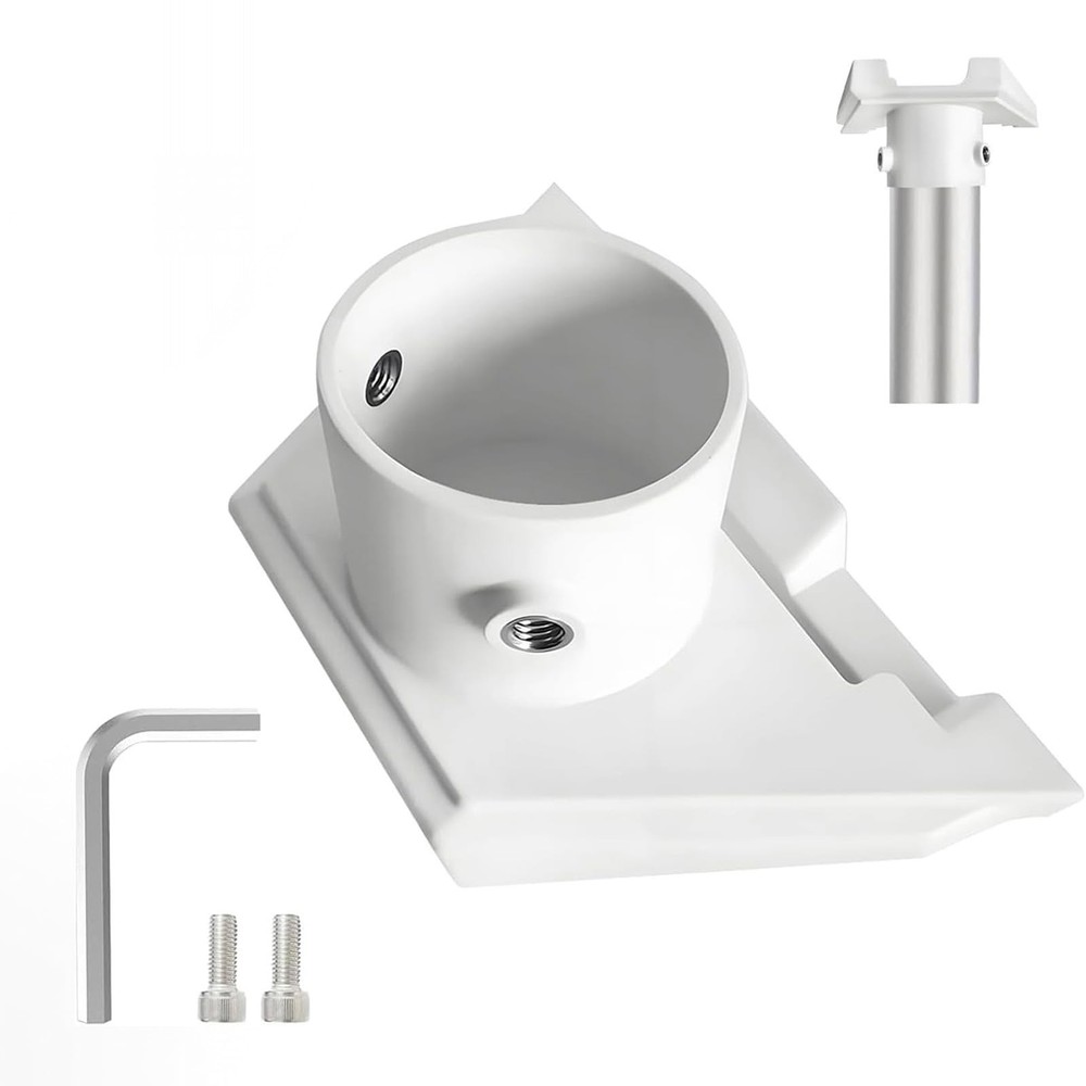 Starlink Mini Pipe Adapter, Pole Mount, for White