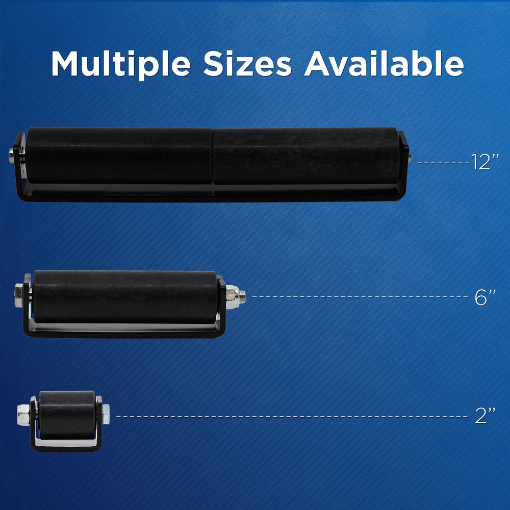 ALEKO set of 2 Side Rollers for Sliding Rolling Gate Roller Guide with Bracket