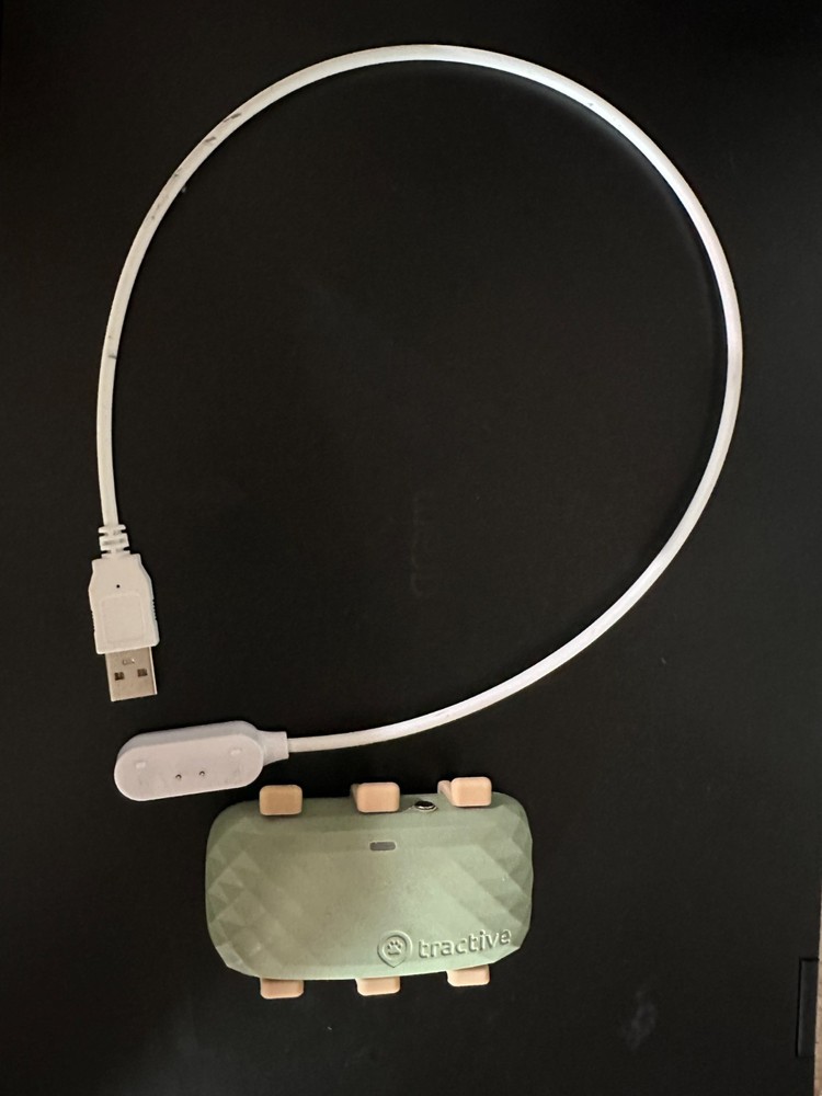 Tractive GPS Dog Tracker – Light Green – Used, Fully Functional