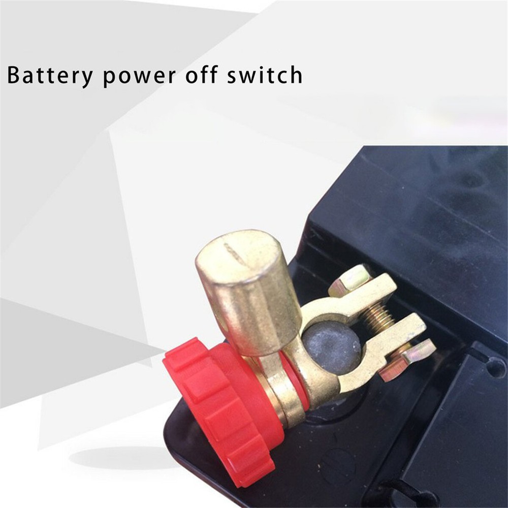 2PCS Car Battery Switch Quick Cut-off Disconnect Master Link Terminal Kill Shut