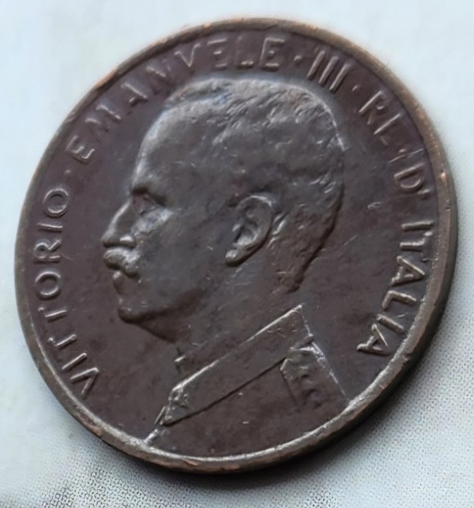 •1916•ITALY•1 CENTESIMO•VF•