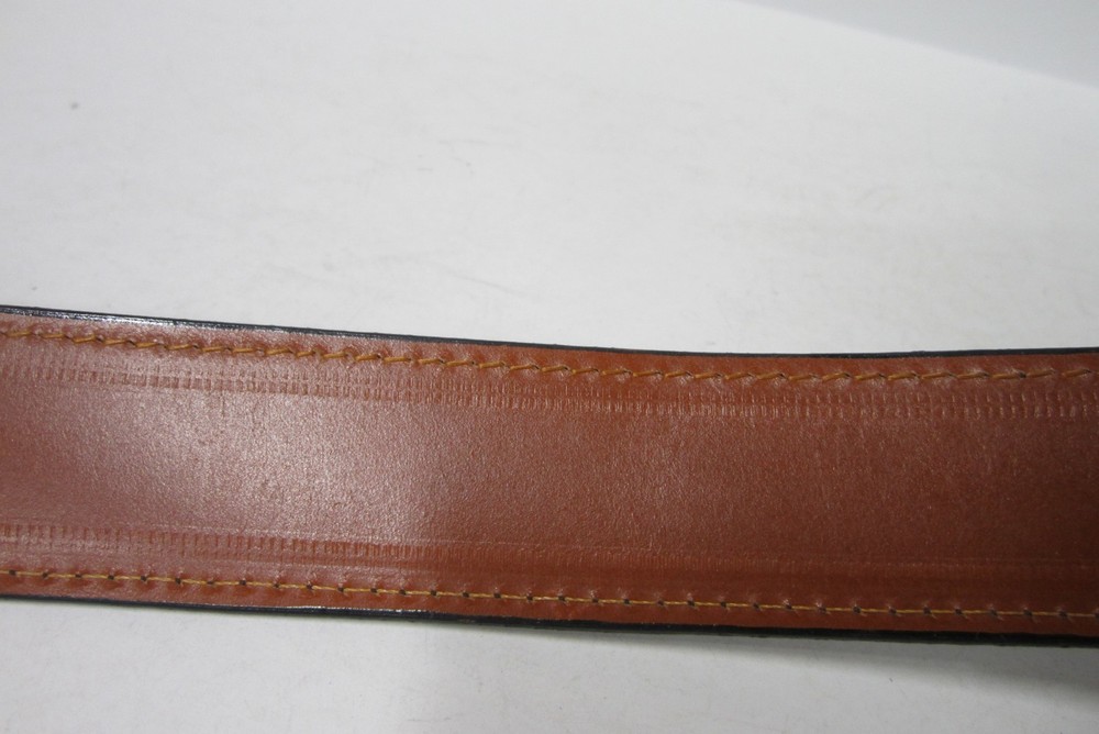 GENUINE OSTRICH BELTS , BLACK
