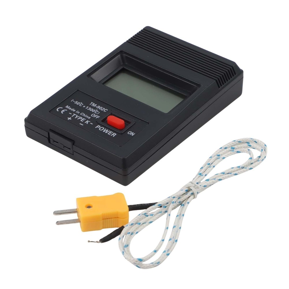 K-type Digital Thermometer LCD Screen Reliable Safe TM-902C Tool Useful