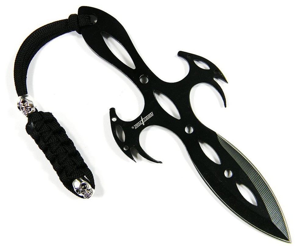 Double Skull Paracord Knife Lanyards & Zipper Pulls Multi Function - US Veteran