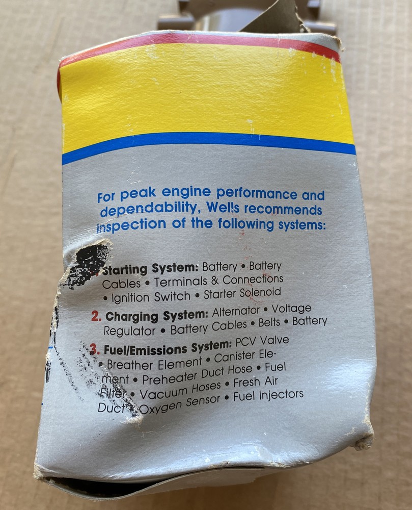 Wells Replaces F910 Ford Distributor Cap