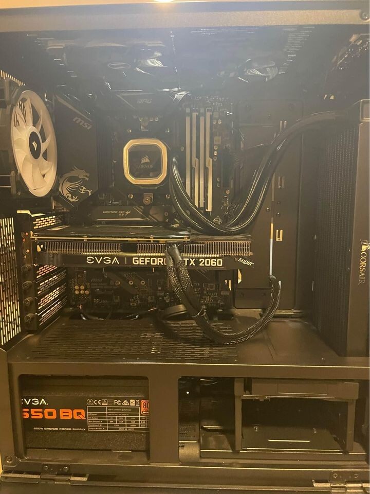Used Custom-Built Gaming PC w/o Storage includes extra items...see description