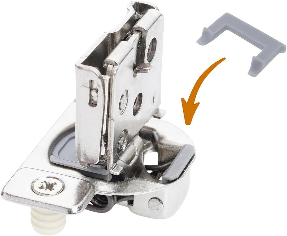 Durable 86° Angle Cabinet Hinge Restrictor Clips - 20 Pack for Safety Control