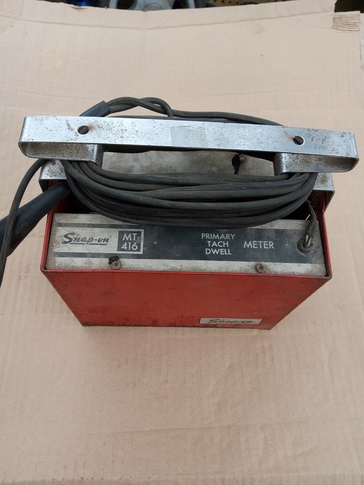 Snap On MT 416 Primary Tach Dwell Meter Needs Cord