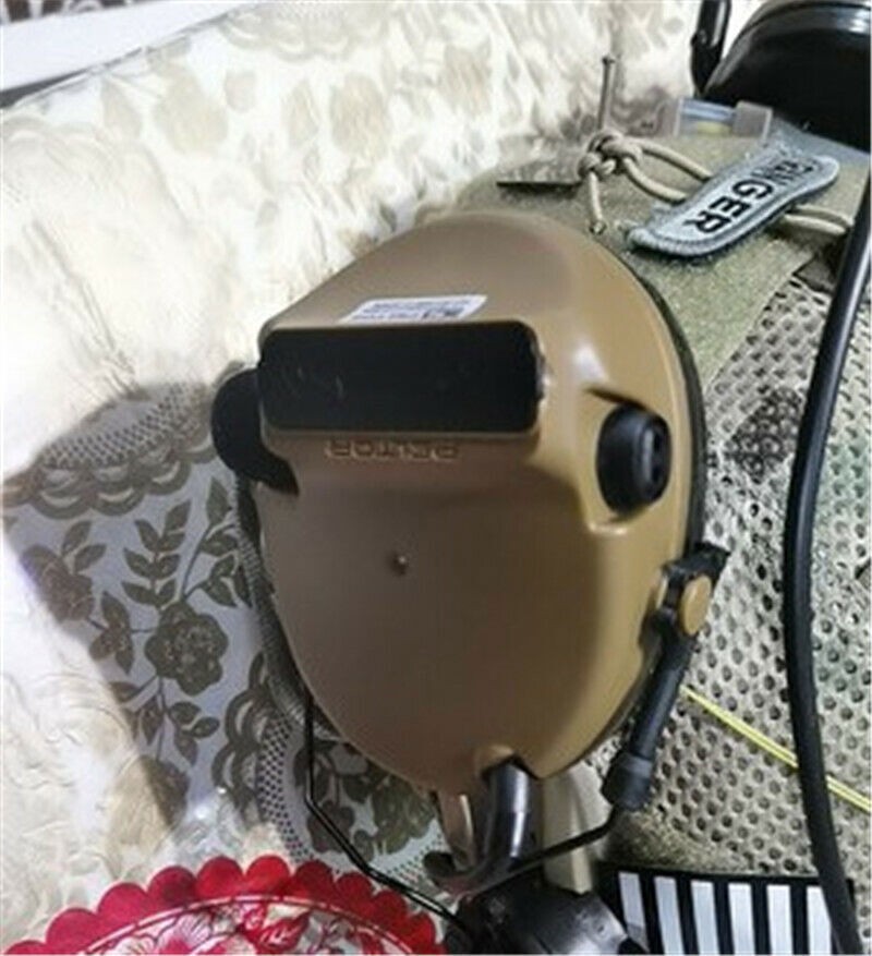 US!! Comtac-III C3 Tactical Communication Headset Noise Reduction Helmet Headset