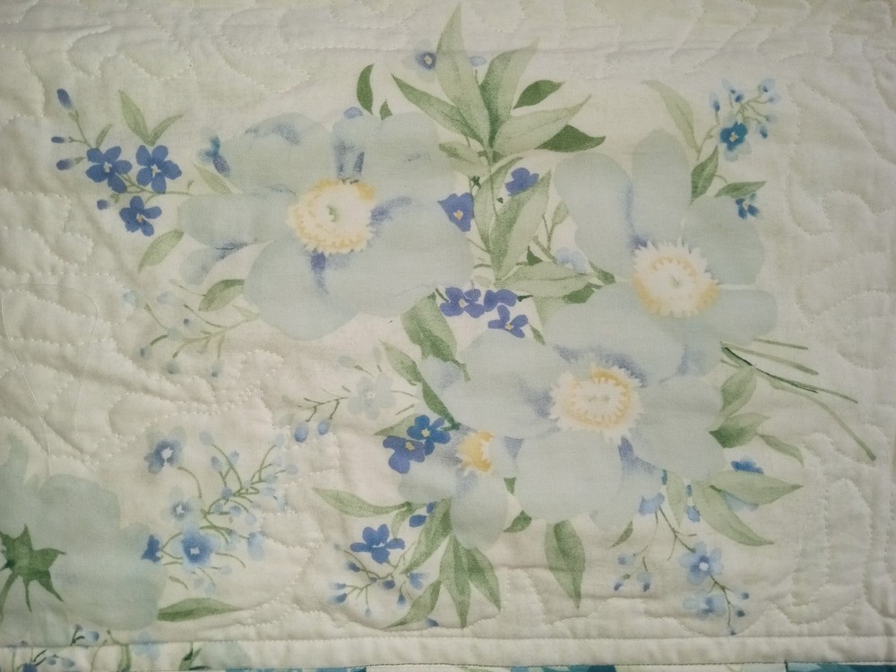Two Lap Quilt Wall Hangings Hand Made, Large