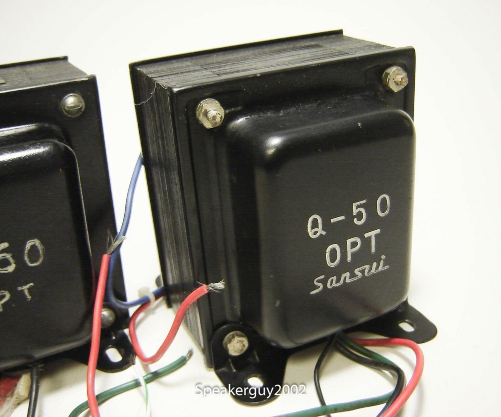 Pair of Sansui Q-50 Output Transformers -- RM