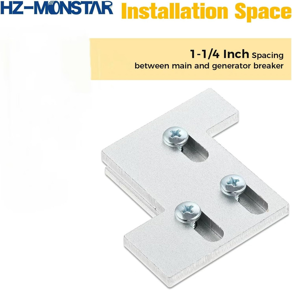 Generator Interlock Kit Compatible with General Electric GE 150 or 200 Amp Pa...