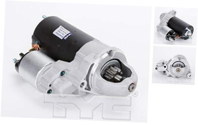 1-17923 Replacement Starter Compatible with BMW, Black