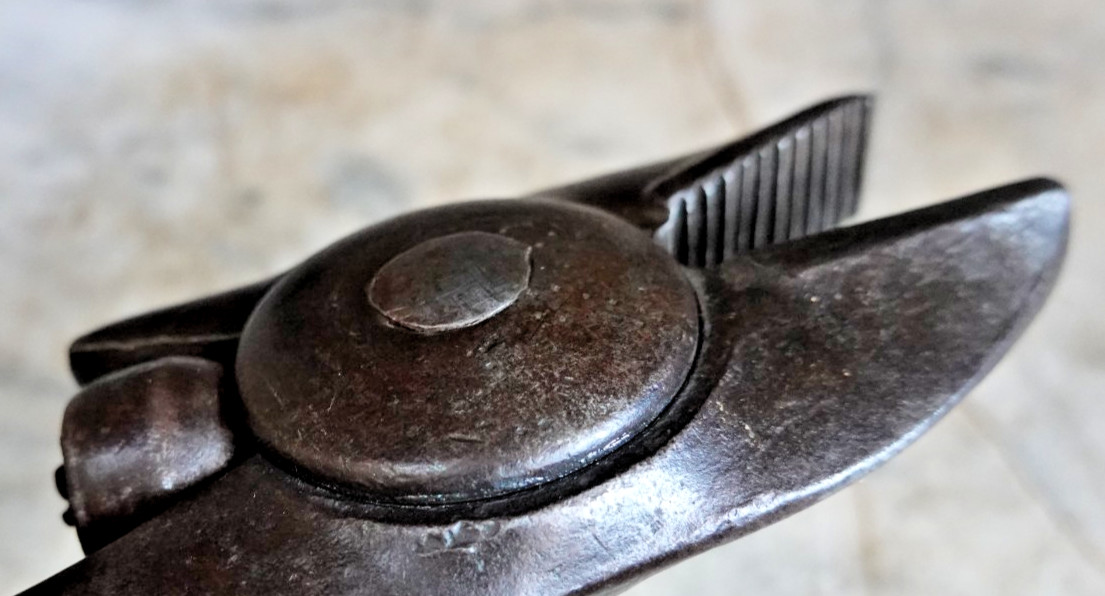 Antique "BOYNTON" ADJUSTABLE ALLIGATOR WRENCH Jun 14 1887 Mechanic Carpenter