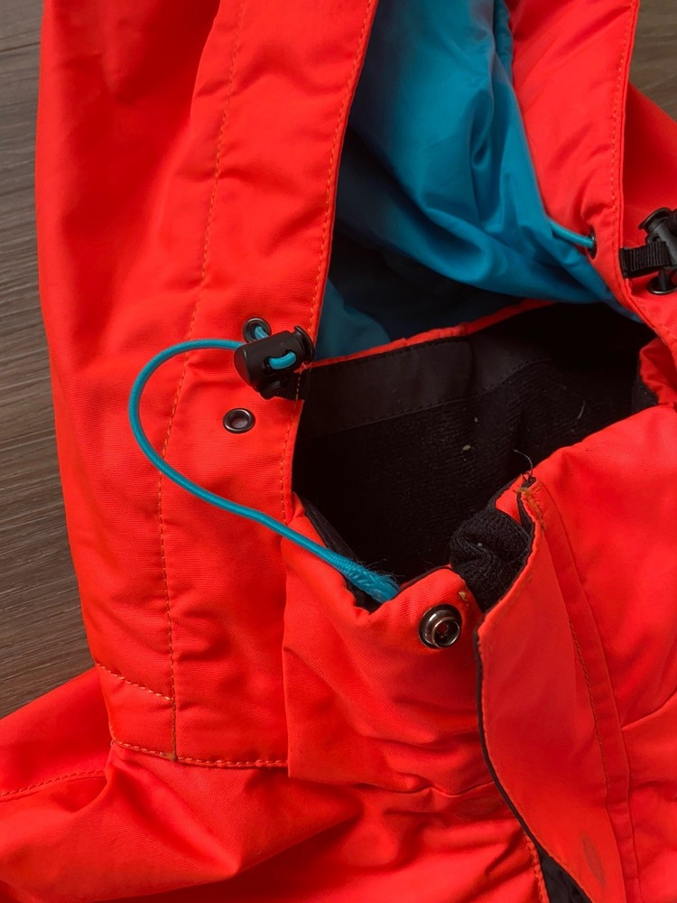 FXR Snowboarding Extreme Performance Racing Jacket Size 8 Softshell Teal/orange