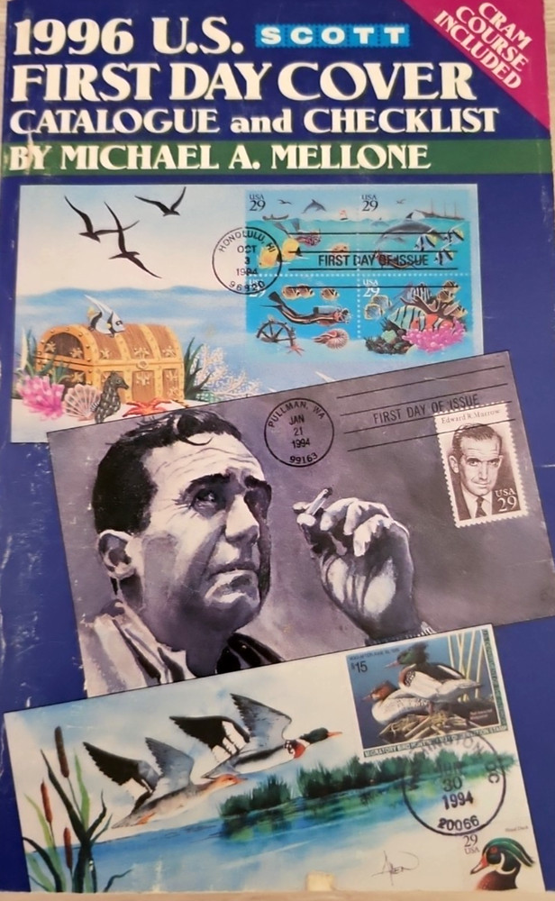 Vtg. 1996 SCOTT U.S. First Day Cover Catalogue & Checklist Book