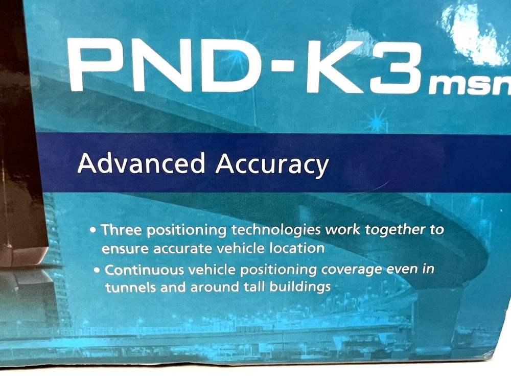 Alpine Electronics PND-K3 MSN Direct Portable Navigation System GPS NEW