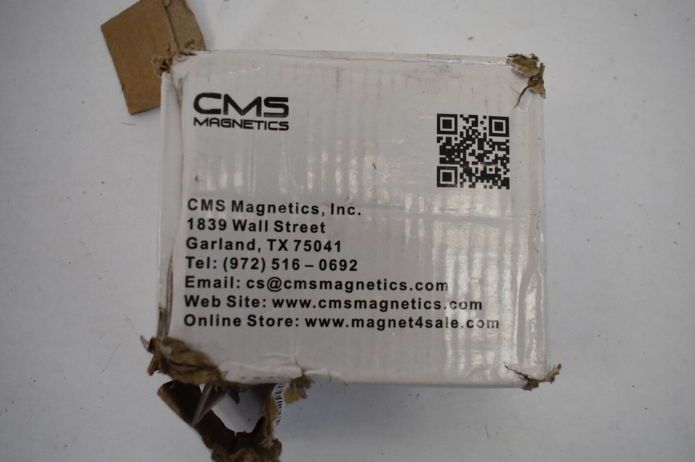 CMS Magnetics Ceramic 50 Pack Rectangular Black 1-7/8" x 3/8" Domino Size