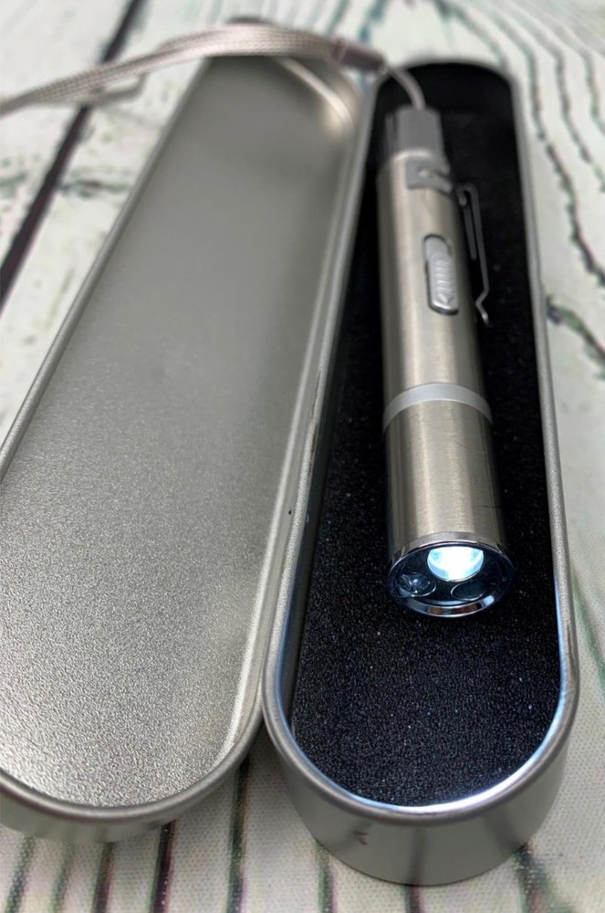 3 in 1 Handheld Flashlights Mini USB LED Bright Flashlight Infrared