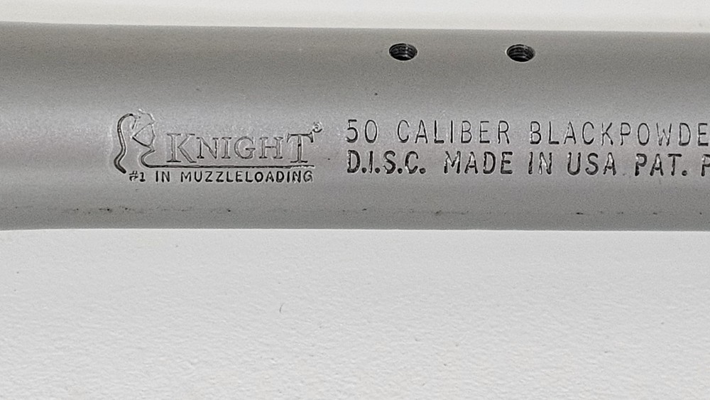 Knight Disc Inline Muzzleloader 22" Stainless Barrel - No Breech (O)