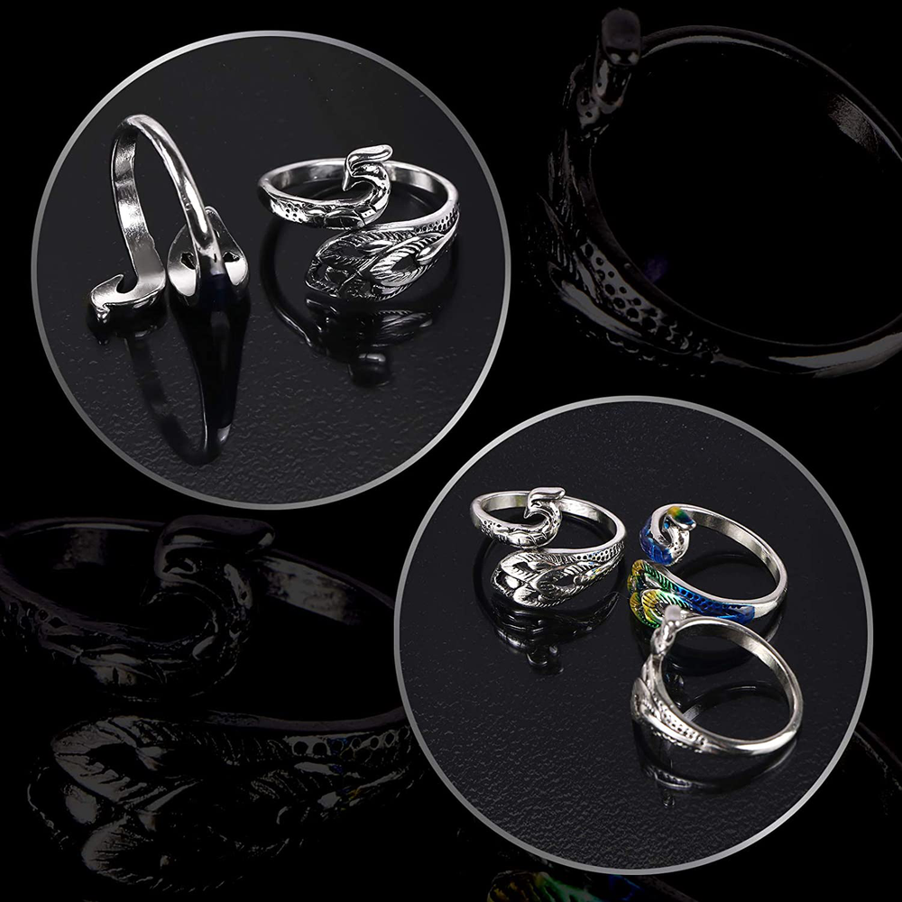 3 Pack Adjustable Knitting Loop Crochet Loop Yarn Guide Finger Holder Ring