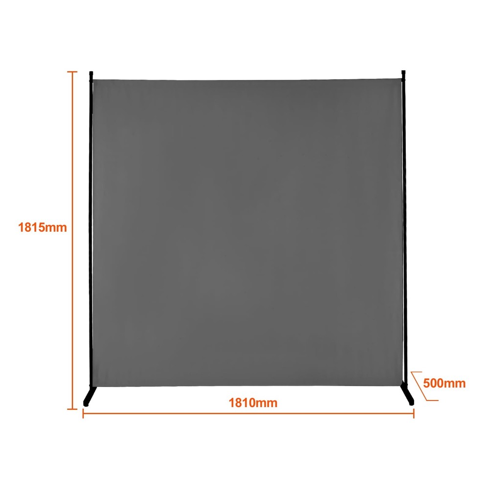Space Separator One-Panel Privacy Barrier 6FT Indoor Privacy Shield Segregation