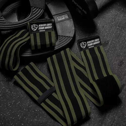 Elastic Elbow Wraps for Weightlifting - Compression Support Straps for Gym & Cro