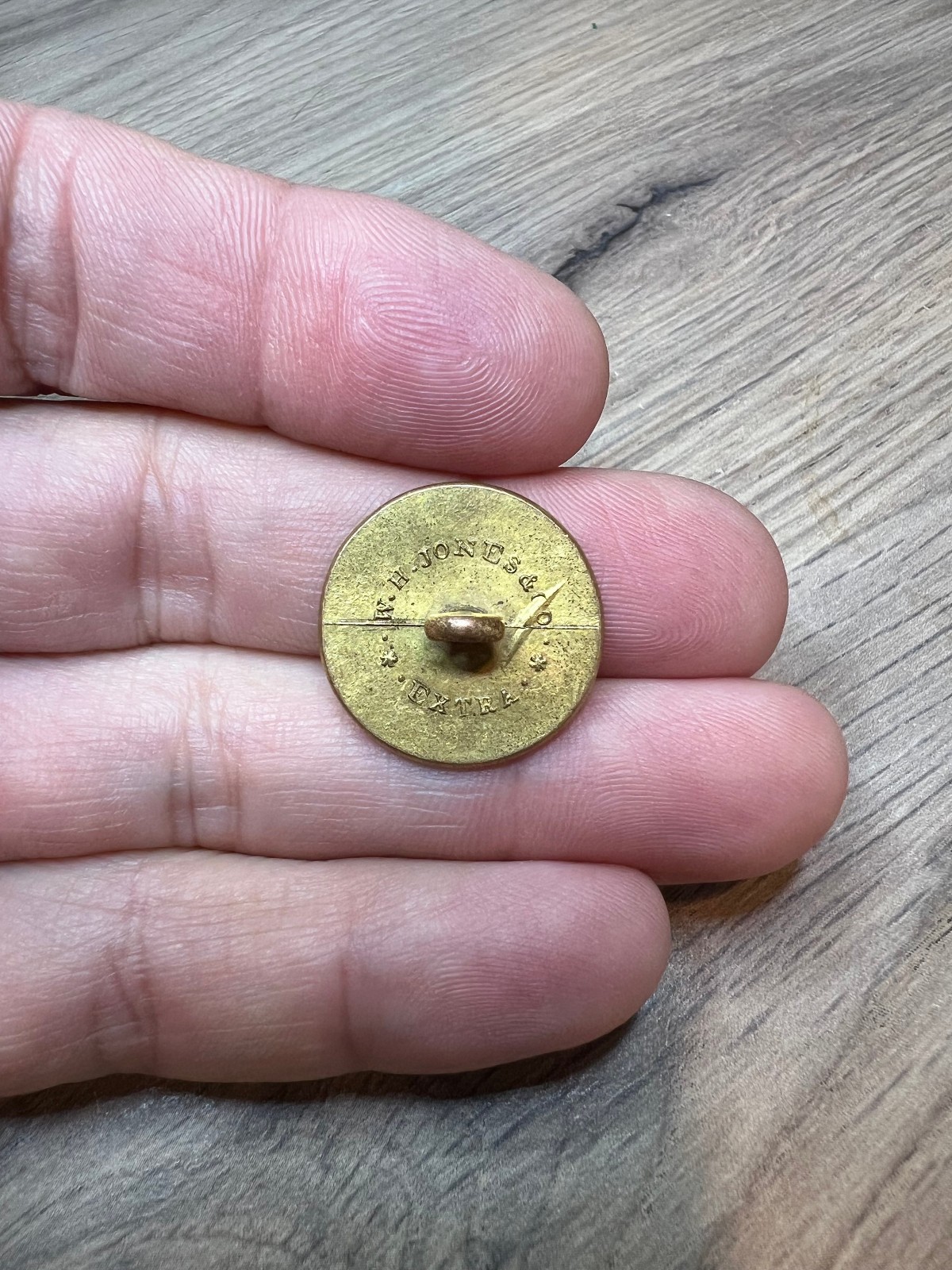 Pre Civil War, c.1830's, Artillery Militia Coat Button AM209 B.1. in Tice